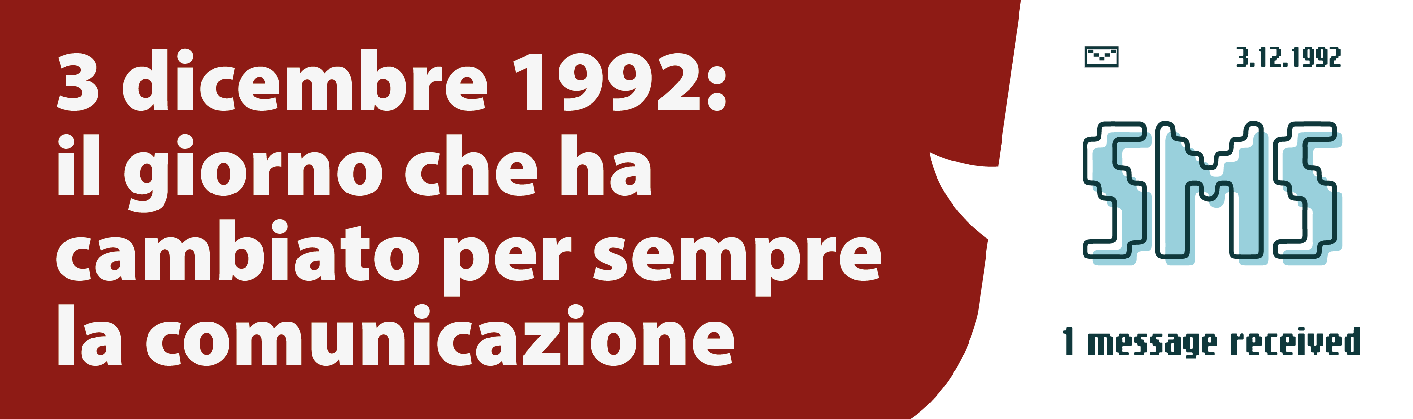 3 dicembre 1992 primo SMS della storia